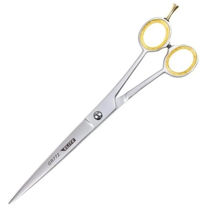Groomers Elite 7 1/2in Groomers Elite Straight Scissors Groomers Elite 7 1/2in Groomers Elite Straight Scissors -Dog Groomers Shop 7 12in groomers elite straight scissors p824 4020 medium