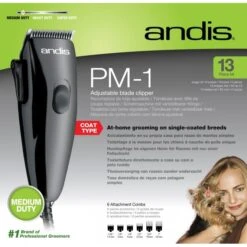 Andis Andis PM-1 Trimmer - Black -Dog Groomers Shop andis pm 1 trimmer black p125 12100 medium