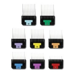 Andis Andis Universal Stainless Steel Attachment Combs - Set Of 8 3 Andis Andis Universal Stainless Steel Attachment Combs - Set Of 8 -Dog Groomers Shop andis universal stainless steel attachment combs set of 8 p15833 10209 medium