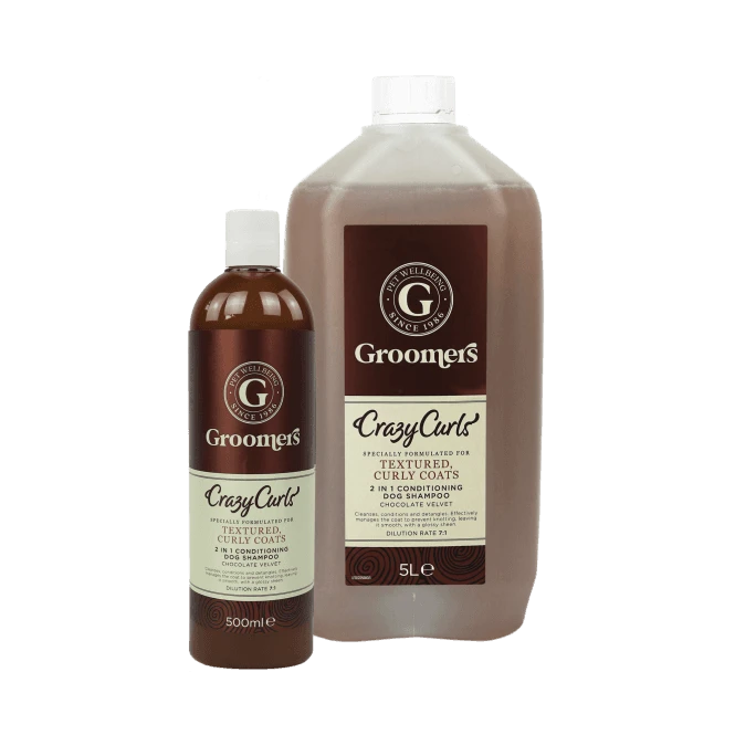 Groomers Groomers Crazy Curls 2 in 1 Conditioning Shampoo Groomers Groomers Crazy Curls 2 In 1 Conditioning Shampoo -Dog Groomers Shop groomers crazy curls 2 in 1 conditioning shampoo p17708 13349 medium