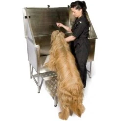 Groomers Easy Step Static Stainless Steel Bath -Dog Groomers Shop groomers easy step static stainless steel bath p1474 1737 medium