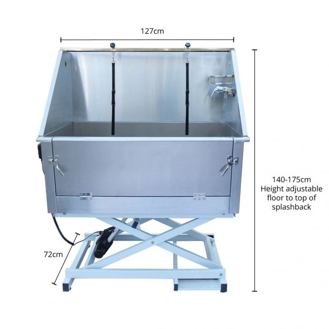 Groomers Mercury Electric Stainless Steel Bath Groomers Mercury Electric Stainless Steel Bath -Dog Groomers Shop groomers mercury electric stainless steel bath p15653 12835 medium