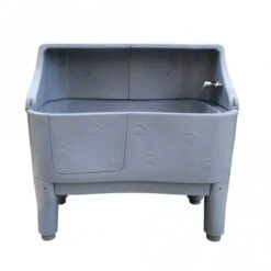 Groomers Groomers Neptune Static Bath With Splashback - Space Grey