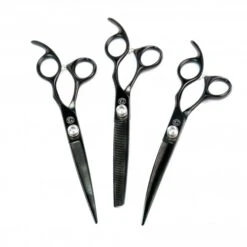 Groomers Groomers Noir Collection 3 Piece Scissor Gift Set 4 Groomers Groomers Noir Collection 3 Piece Scissor Gift Set -Dog Groomers Shop groomers noir collection 3 piece scissor gift set p17833 14548 medium