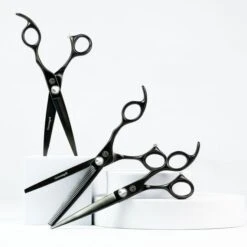 Groomers Groomers Noir Collection 3 Piece Scissor Gift Set 2 Groomers Groomers Noir Collection 3 Piece Scissor Gift Set -Dog Groomers Shop groomers noir collection 3 piece scissor gift set p17833 14550 medium