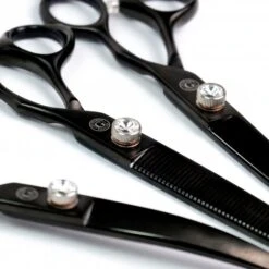 Groomers Groomers Noir Collection 3 Piece Scissor Gift Set 3 Groomers Groomers Noir Collection 3 Piece Scissor Gift Set -Dog Groomers Shop groomers noir collection 3 piece scissor gift set p17833 14551 medium