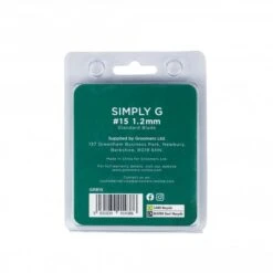 Groomers Simply G Groomers Simply G #15 1.2mm Standard Blade -Dog Groomers Shop groomers simply g 15 12mm standard blade p17642 12532 medium
