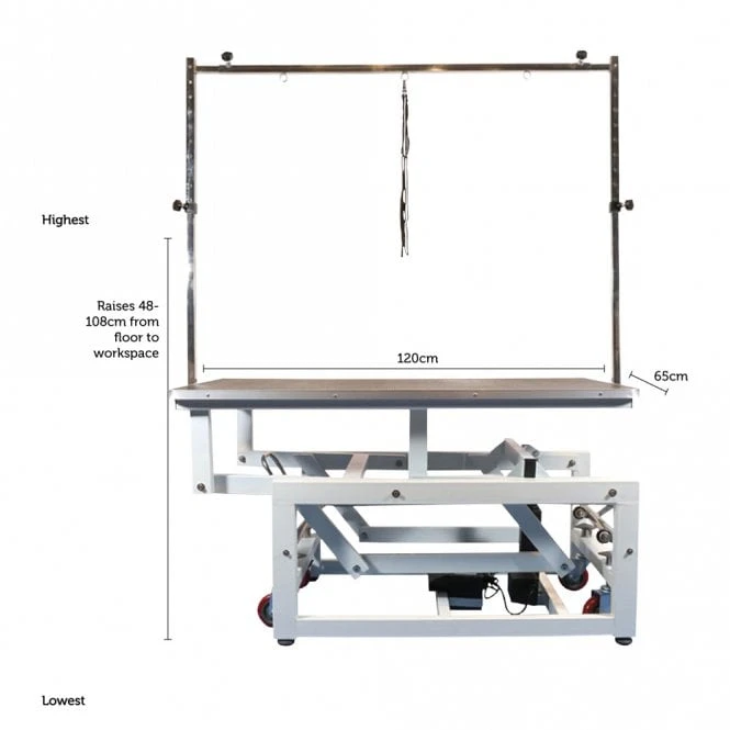 Groomers Titan Extreme Electric Table - Blue Table Top Groomers Titan Extreme Electric Table - Blue Table Top -Dog Groomers Shop groomers titan extreme electric table blue table top p10258 8901 medium