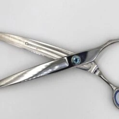 Groomers Topaz Groomers Topaz 8" Curved Scissors 2 Groomers Topaz Groomers Topaz 8" Curved Scissors -Dog Groomers Shop groomers topaz 8 curved scissors p17345 11436 medium