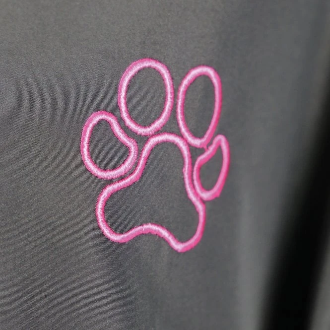 Groomers Groomers V-Neck Tunic - Black with Pink Trim Groomers Groomers V-Neck Tunic - Black With Pink Trim -Dog Groomers Shop groomers v neck tunic black with pink trim p10208 12660 medium