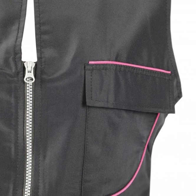 Groomers Groomers Waistcoat - Black with Pink Trim Groomers Groomers Waistcoat - Black With Pink Trim -Dog Groomers Shop groomers waistcoat black with pink trim p10226 12684 medium