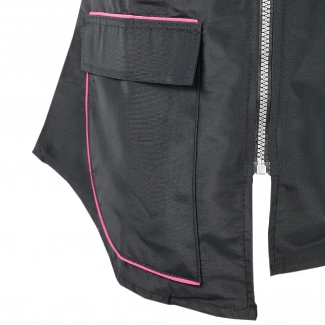 Groomers Groomers Waistcoat - Black with Pink Trim Groomers Groomers Waistcoat - Black With Pink Trim -Dog Groomers Shop groomers waistcoat black with pink trim p10226 12685 medium