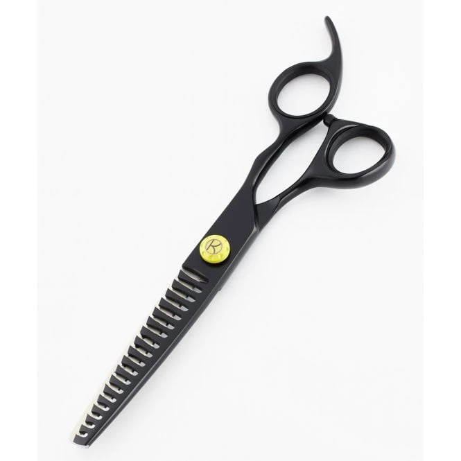 Kanpeki Blackbird Kanpeki Blackbird 6.5” 18T Chunker Scissor Kanpeki Blackbird Kanpeki Blackbird 6.5” 18T Chunker Scissor -Dog Groomers Shop kanpeki blackbird 65 18t chunker scissor p17316 10953 medium