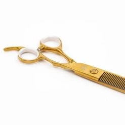 Kanpeki Gold Kanpeki Gold 7" 50T Thinning Scissors 2 Kanpeki Gold Kanpeki Gold 7" 50T Thinning Scissors -Dog Groomers Shop kanpeki gold 7 50t thinning scissors p3850 14309 medium