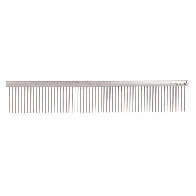 Show Tech+ Featherlight Professional Comb Silver 25cm Show Tech+ Featherlight Professional Comb Silver 25cm -Dog Groomers Shop show tech featherlight professional comb silver 25cm p17730 12898 medium