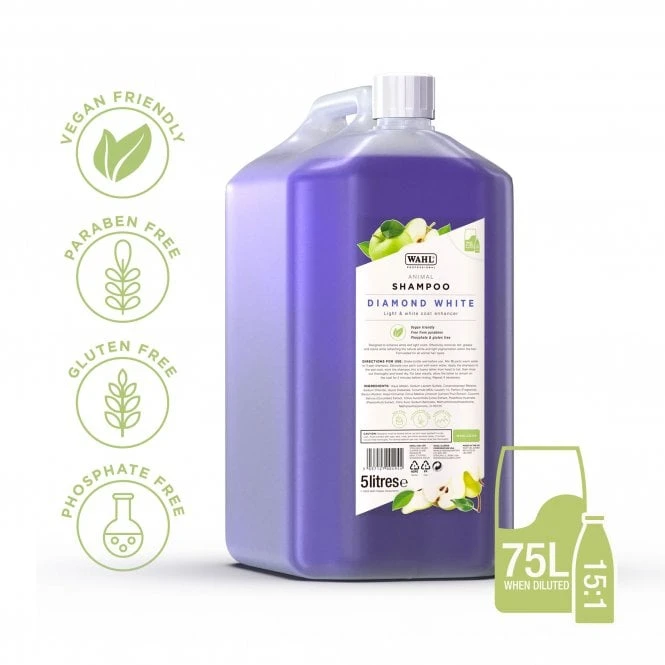 Wahl Wahl Diamond White Shampoo Wahl Wahl Diamond White Shampoo -Dog Groomers Shop wahl diamond white shampoo p3796 13461 medium